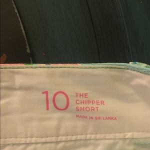 Lilly Pulitzer The Chipper Short Size 10